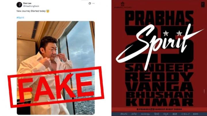 South Fact Check: Has Don Lee Confirmed Being Part of Prabhas’ ‘Spirit’? Don’t Fall for This Fake X Account Impersonating South Korean Actor
