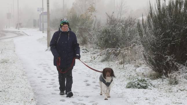 Chilly weather to finally arrive with freezing temperatures and snow forecast