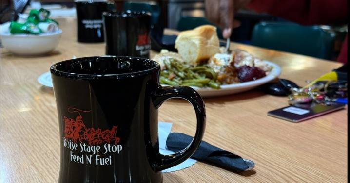 Truck drivers find community and a free holiday meal at Boise Stage Stop