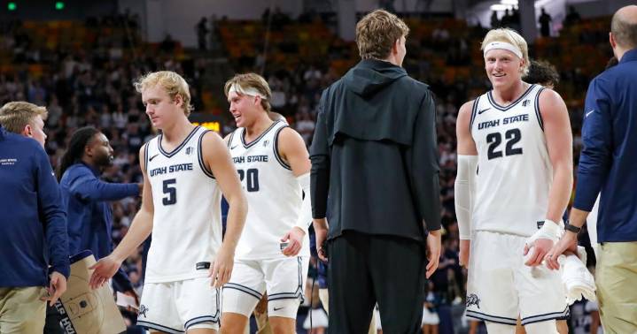 Aggies defeat Weber State 83-73 despite cold shooting from three