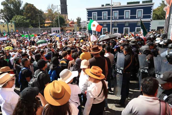 Piden investigar a responsables de violencia en la marcha de la generación Z