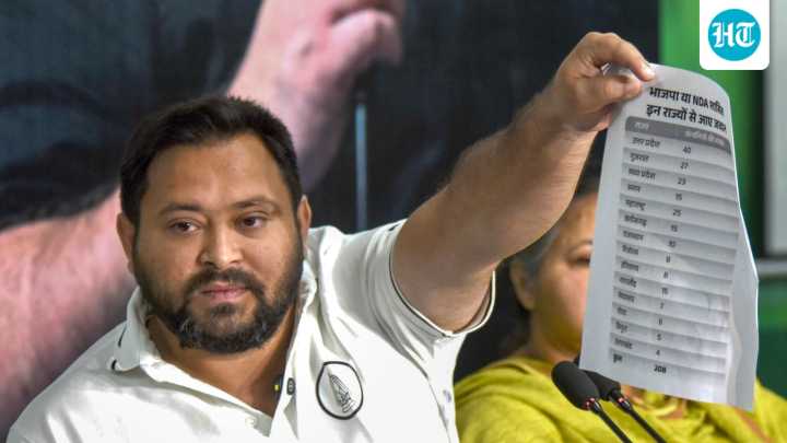 Tejashwi rejects Bihar exit poll projections: ‘Numbers released during voting’