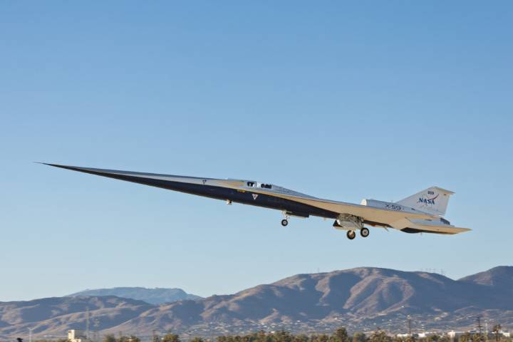 X-59 de la NASA marca una nueva era del vuelo supersónico silencioso