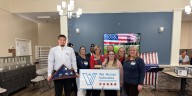 We Honor Veterans pinning ceremony held at Franklin Health & Rehabilitation Center