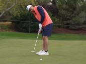 Blue Jays playoff hero Ernie Clement shows off golf skills