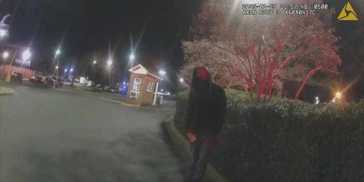 Bodycam video shows suspect's mental state months before Charlotte light rail stabbing