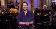 Glen Powell Brought a UPS Driver On Stage During 'SNL' Monologue