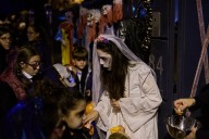 Halloween and a declining Christian tradition coexist on All Saints’ Day in Spain