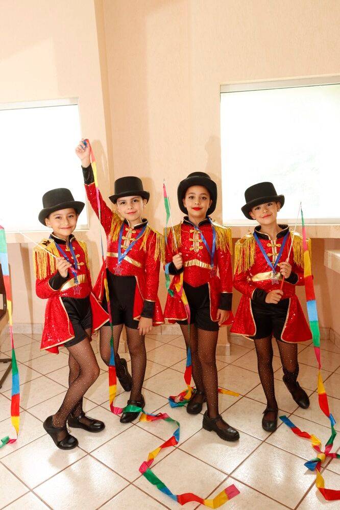 Mostraron su talento