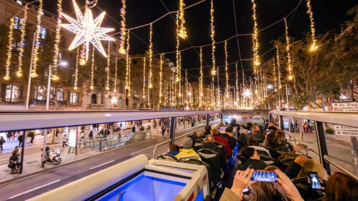 Regresan las rutas de luces de Navidad a Barcelona