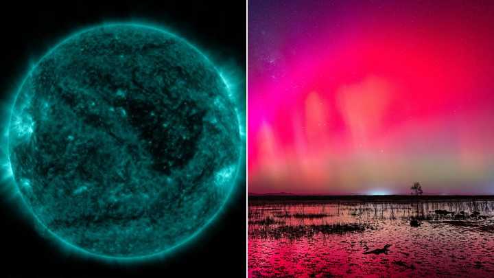 Aurora Australis could be seen as far north as Sydney and Perth amid a spike in solar activity