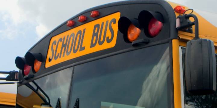 Elementary school bus involved in multi-vehicle crash in Antioch