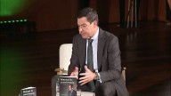 Juanma Moreno, en la presentación de su nuevo libro: "Vamos a ser contundentes"