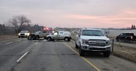 Wrong-way driver, allegedly impaired, triggers 3-vehicle crash in west Edmonton