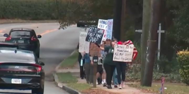 Protesters demand action from Gov. Kemp as SNAP program remains in limbo