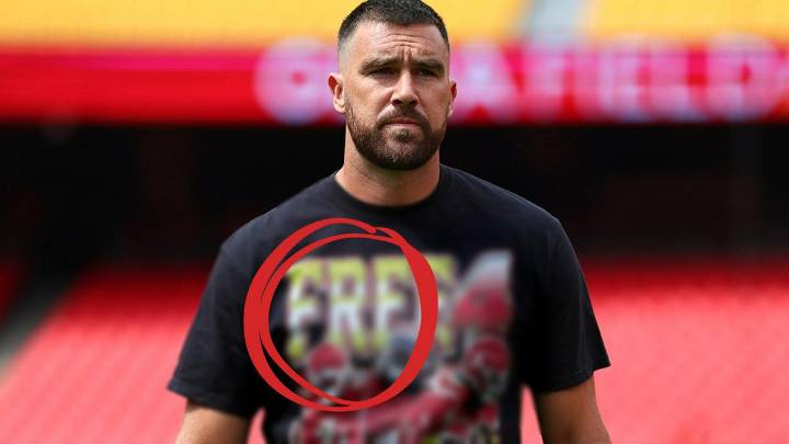 Travis Kelce: ‘Gym teacher’ slammed for controversial t-shirt that sent fans into a stir