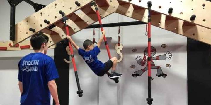New obstacle-course gym for little ninjas flips into San Antonio