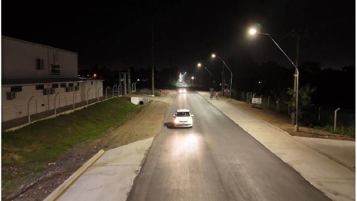 Se habilitó el ingreso al Parque Industrial por Miguel David