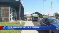 Springfield food pantries see influx in demand Monday morning