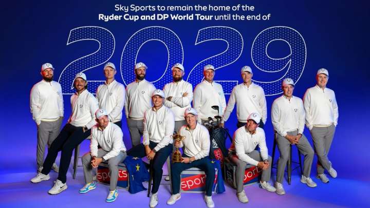 Sky Sports to remain home of Ryder Cup and DP World Tour until 2029 under new rights extension