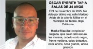 Se busca a Óscar Eyerith Tapia Salas de 34 años