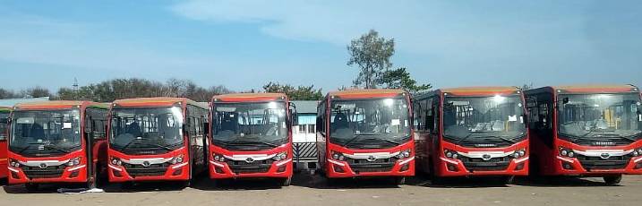 Bhopal News: 16 CNG Buses Reintroduced After A Year On 22-Km Chirayu–AIIMS Route; Over 2,000 Passengers Travelled On First Day