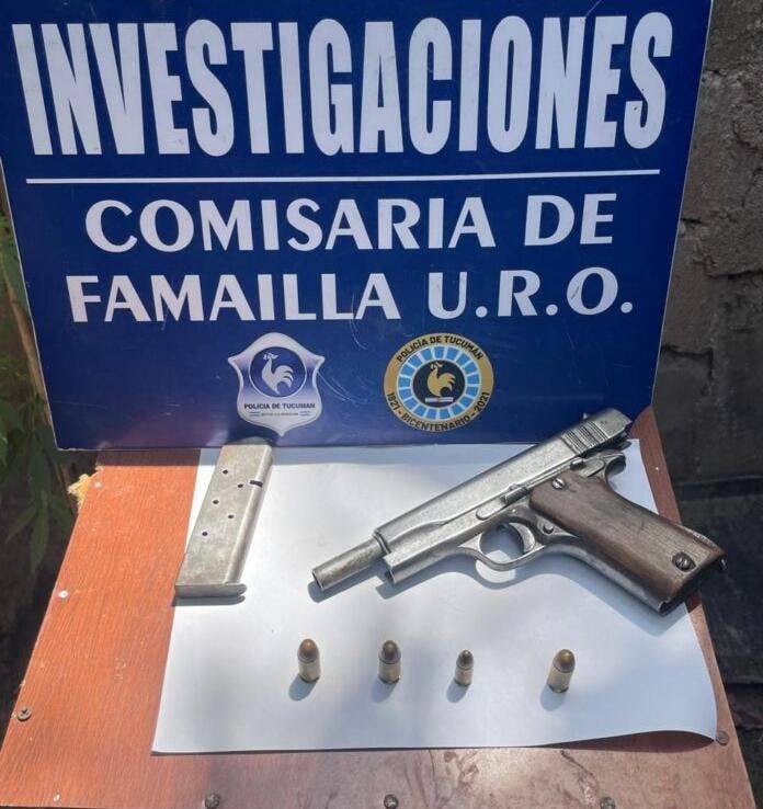 Famaillá: allanamientos por amenazas derivaron en el secuestro de un arma y marihuana