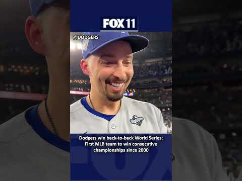 #Dodgers win back-to-back World Series