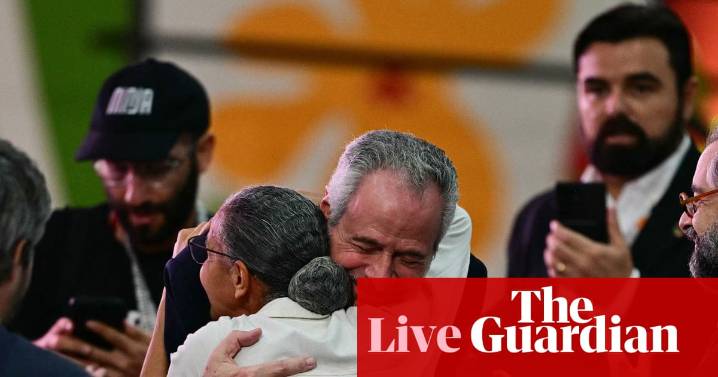 Cop30 live: Deal agreed at Cop after long negotiations