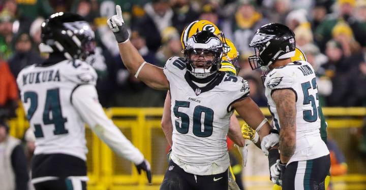 Eagles-Packers snap counts: Jaelan Phillips shines as top edge rusher in debut