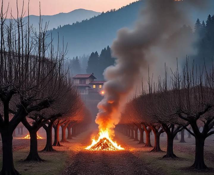 Charcoal-burning tradition leaves COPD patients gasping in smoke