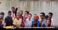 Bihar polls: Rahul Gandhi goes fishing in Begusarai pond; at rally takes ‘Yoga asana’ dig at  PM Modi