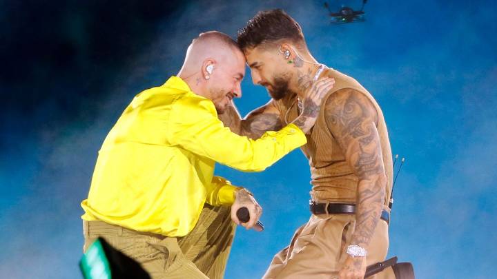 “De ser una de mis mayores competencias, se ha vuelto un hermano”: J Balvin protagonizó emotivo momento con Maluma en concierto de Medellín