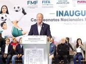 Arrancan en Puebla los Campeonatos Nacionales de Futbol
