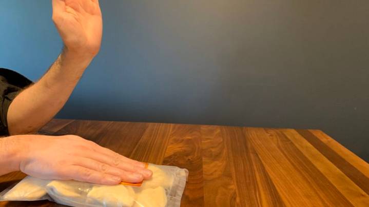 Premier Goertzen Sworn in on a Stack of Perogies