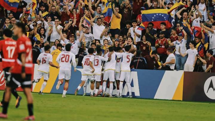La Vinotinto Sub-17 repartió puntos con Egipto en el Mundial