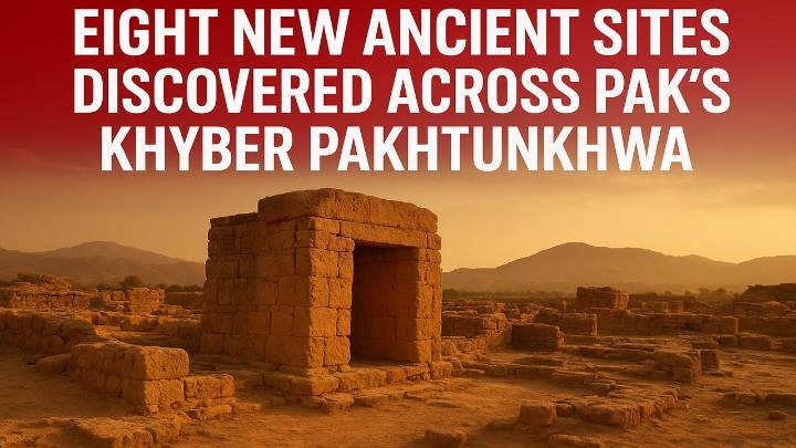 Eight New Ancient Sites Discovered Across Pak Khyber Pakhtunkhwa