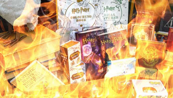 In Unexpected Plot Twist, Far Left Now The Ones Burning Harry Potter Books