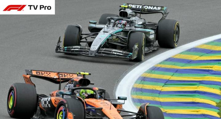 F1 TV transmitió la carrera del GP de Las Vegas 2025 por streaming en USA y México (23/11/25)