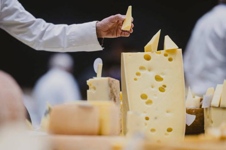 More than 5,200 cheeses compete at the World Cheese Awards in Switzerland