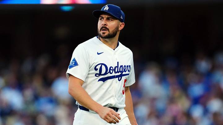 Dodgers pitcher Alex Vesia steps away before World Series, misses parade