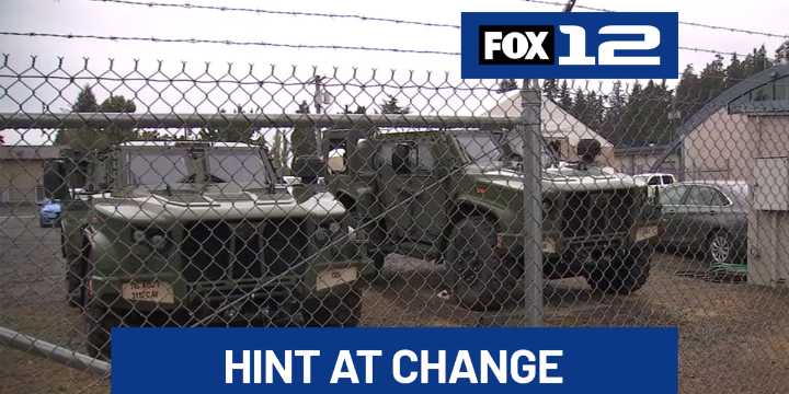 Department of War hints at change to number of troops deployed to Portland area