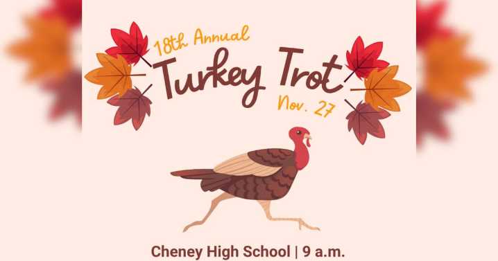Register now for 18th annual Cheney Turkey Trot