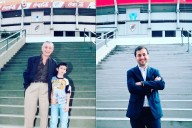 Con River en la sangre. Stefano Di Carlo, de la pileta del club al sillón de presidente, un viaje circular de la mano del abuelo Titi