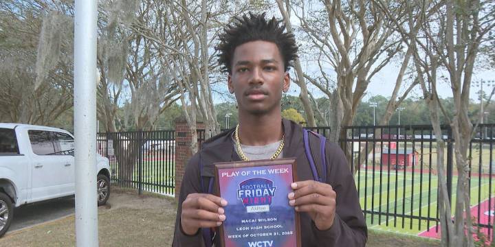 Leon’s Macai Wilson wins Play of the Week