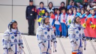China’s stranded astronauts returning from space  station on spacecraft that brought new crew