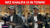 Wiz Khalifa Arrives In Mumbai With Signature Swag, Greets Paps Ahead Of Rolling Loud India