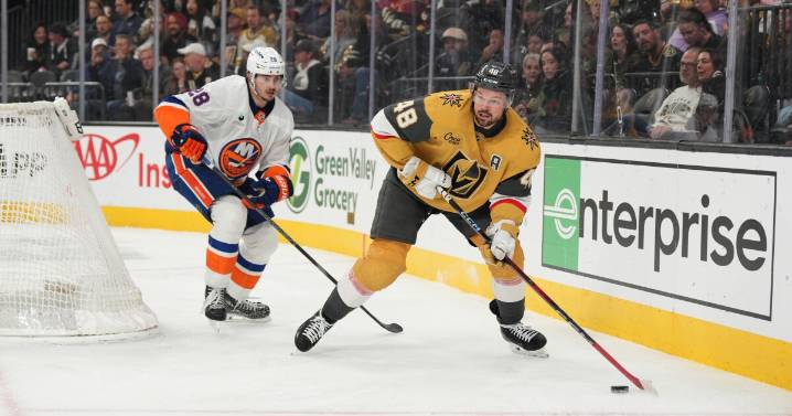 Pageau scores short-handed goal in OT as Islanders beat Golden Knights 4