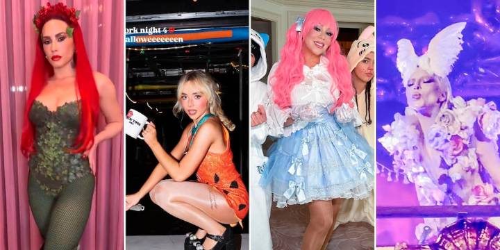 Halloween: los nueve disfraces de celebridades que homenajearon a la cultura pop