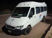 No tenía habilitación para transporte de personas y la RTO estaba vencida: retienen minibús de Santa Isabel